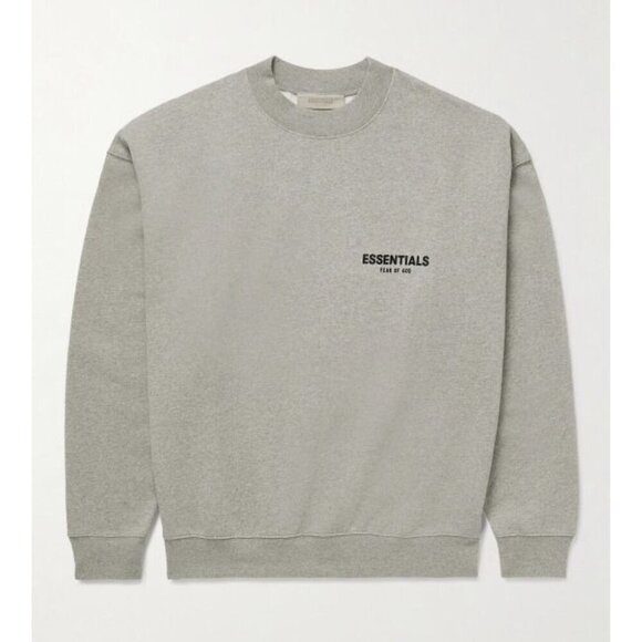 Essentials Other - Essentials Fear Of God Heather Gray Sweatshirt Crew Neck Size Medium